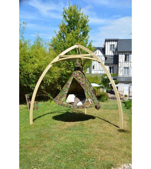 Survivalowy namiot wiszący Cacoon Camouflage w kolorze moro.