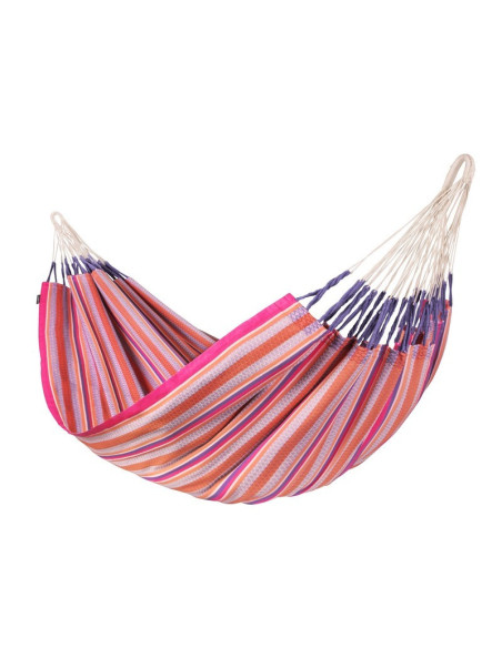 Hamak bawełniany w rozmiarze XXL | Hamak Modesta Flamingo rodzinny