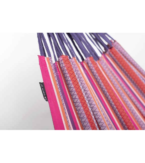 Hamak bawełniany w rozmiarze XXL | Hamak Modesta Flamingo rodzinny